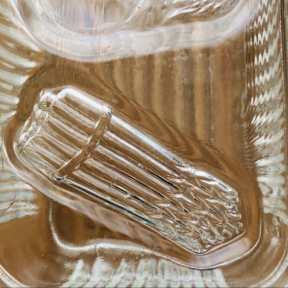 1950s glass container with lid - Picture 7 of 7